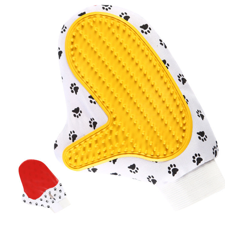 Pet Deshedding Grooming Glove (Silicone)