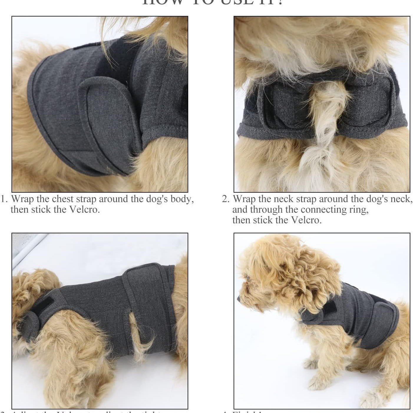 Anti-Anxiety Dog Thunder Jacket